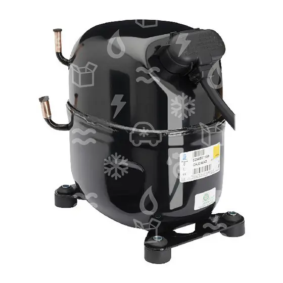 kompresor Tecumseh CAJ2464Z (POE), LBP - R404A, 220-240V/1/50Hz, pájecí, 32 AJ2464P-FZ-PAJ